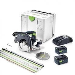 Festool 18V Cordless HKC 55 Circular Track Saw PLUS-FSK250 (5.2Ah) Kit 576173