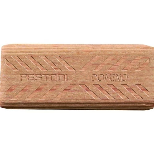 Festool Domino Tenon; Beech Wood; 8 X 22 X 50mm; (600 Pack) 493299 3 Festool Domino Tenon; Beech Wood; 8 X 22 X 50mm; (600 Pack) 493299