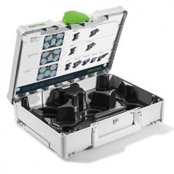 Festool Systainer3 For LS 130; RTS 400; DTS 400 and 125mm Abrasives SYS-STF-80x133/D125/Delta 576781