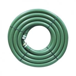 Water PVC Suction Hose with NPT Fitting 2" x 20' H2-20-SUC